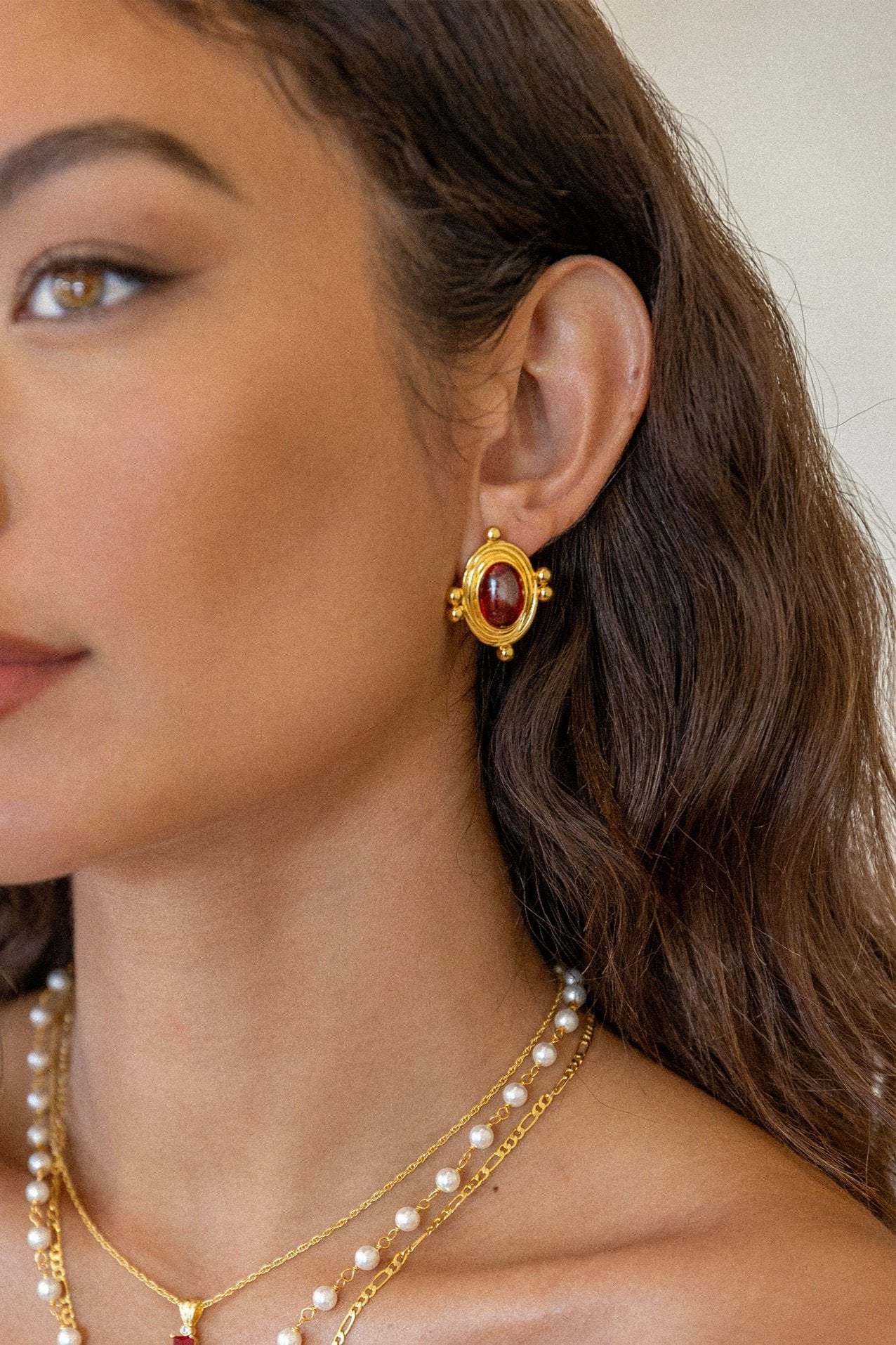 Bordeaux Earrings - Image 3