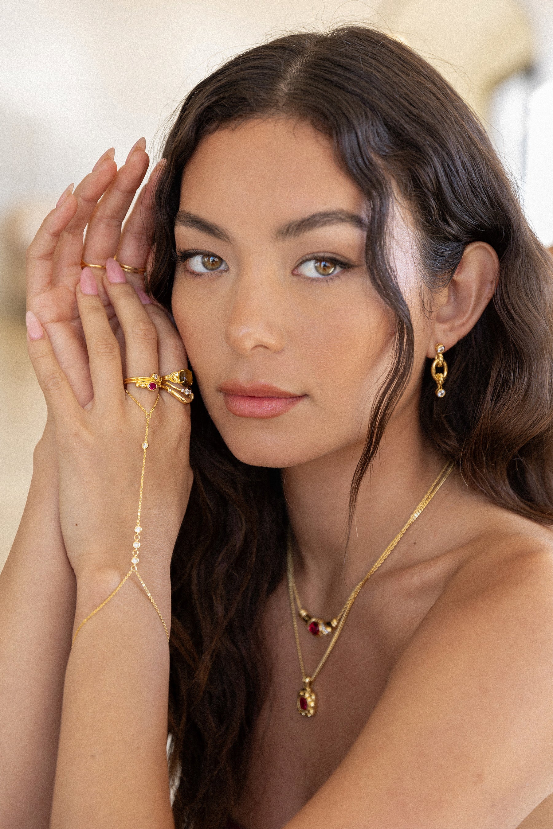 Gold Hand Chain - Image 3