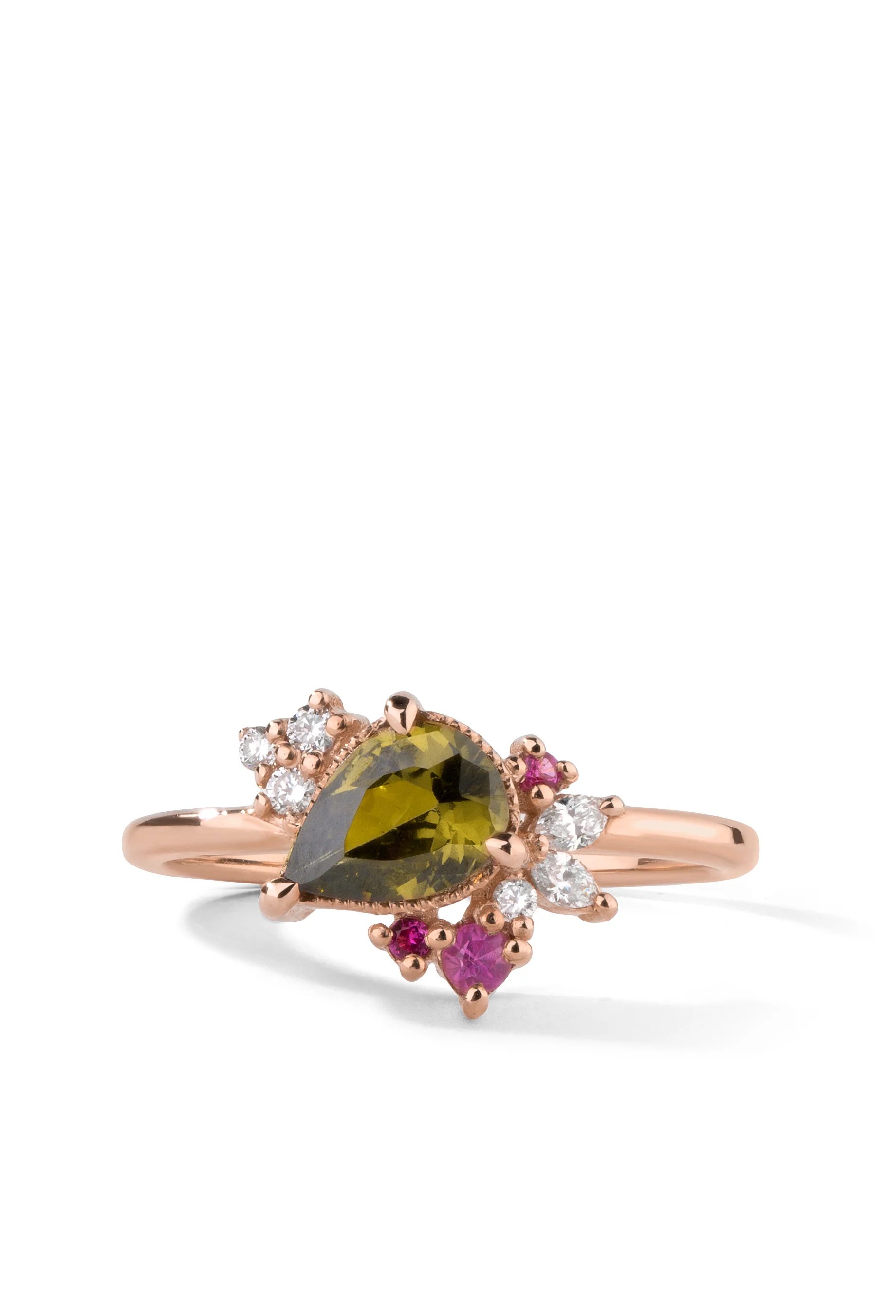 Succulent Fine 14K Ring - Image 10