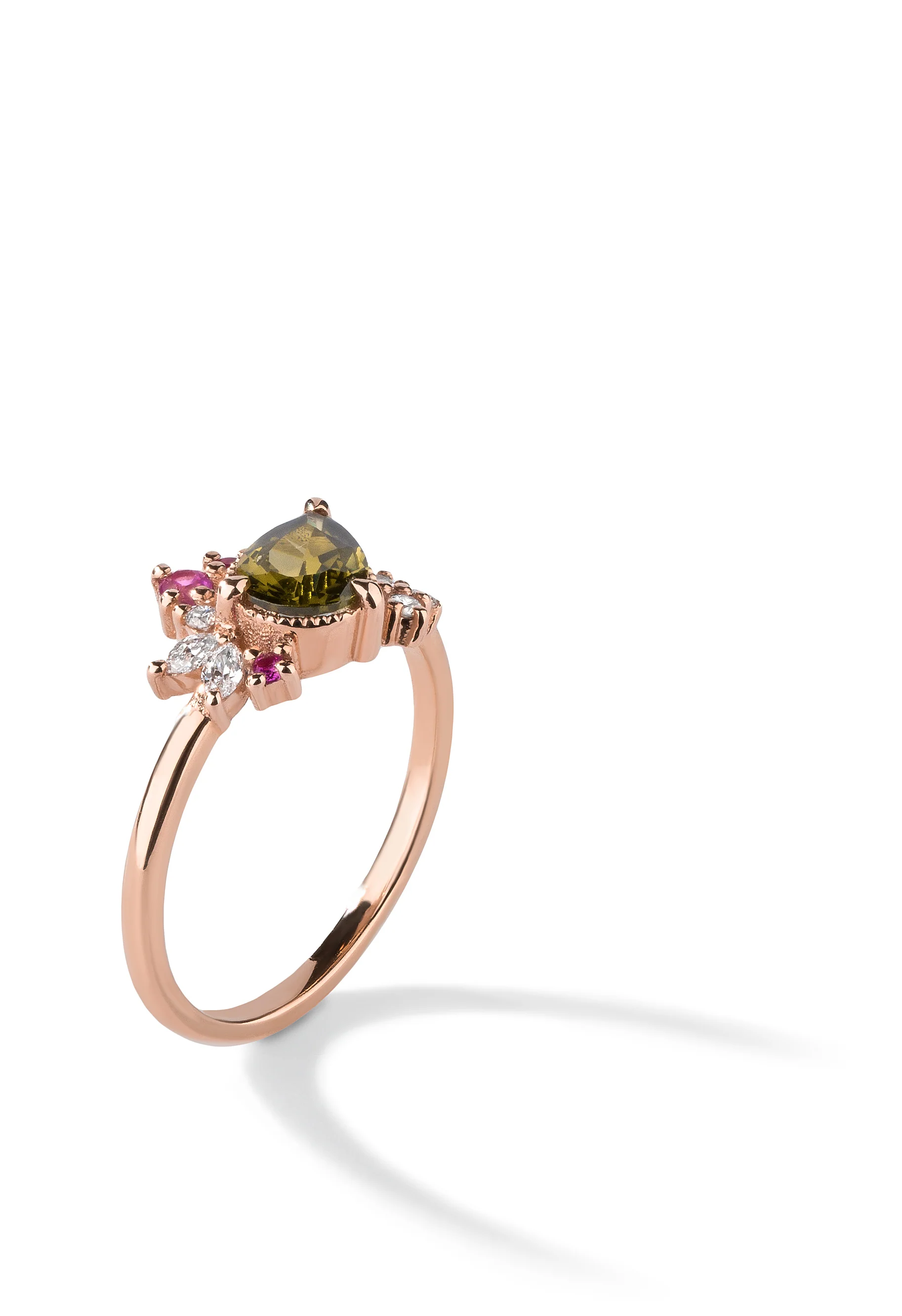 Succulent Fine 14K Ring - Image 12