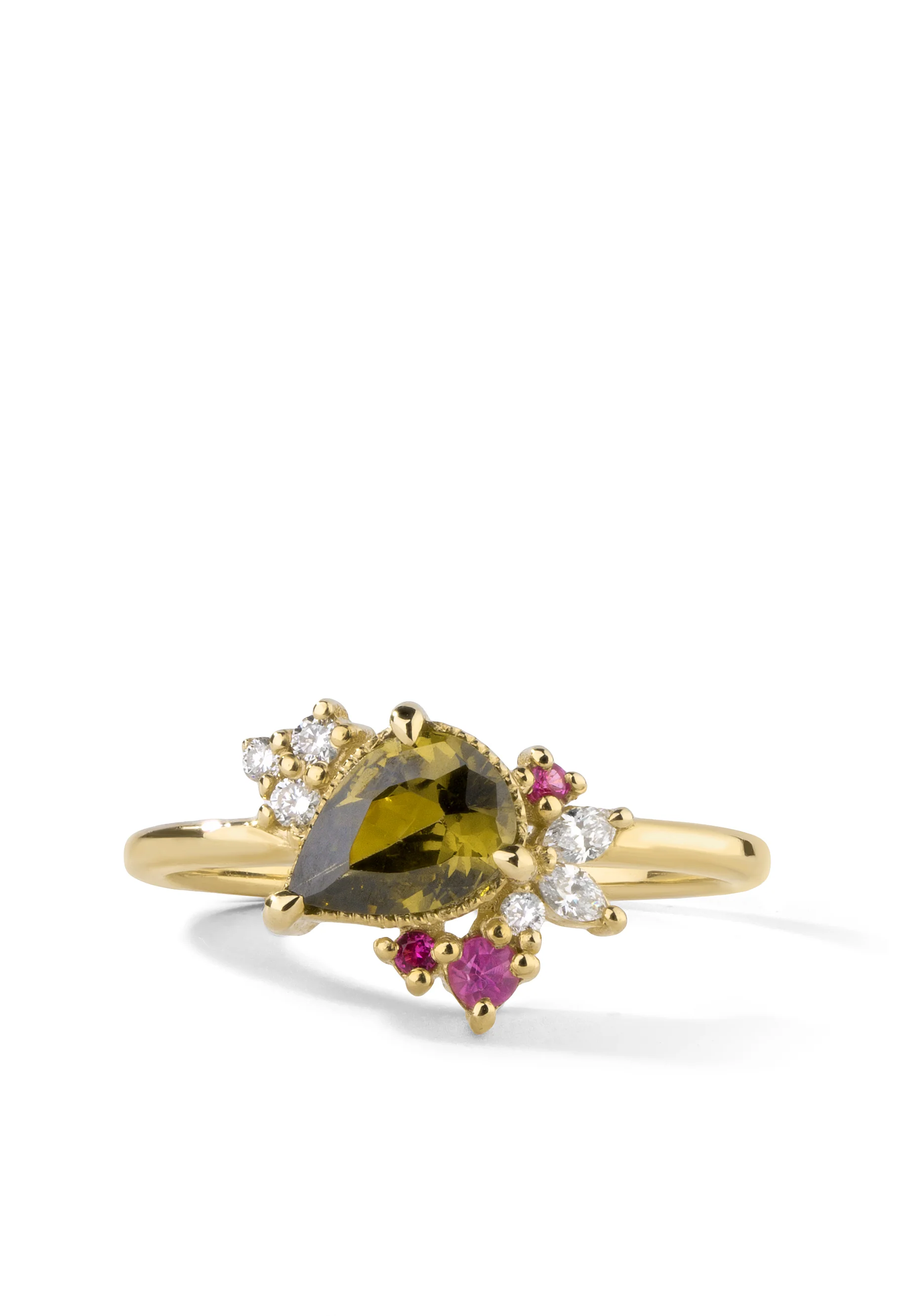 Succulent Fine 14K Ring - Image 4